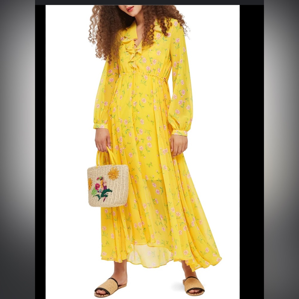 Boho dress Margot floral dress Topshop